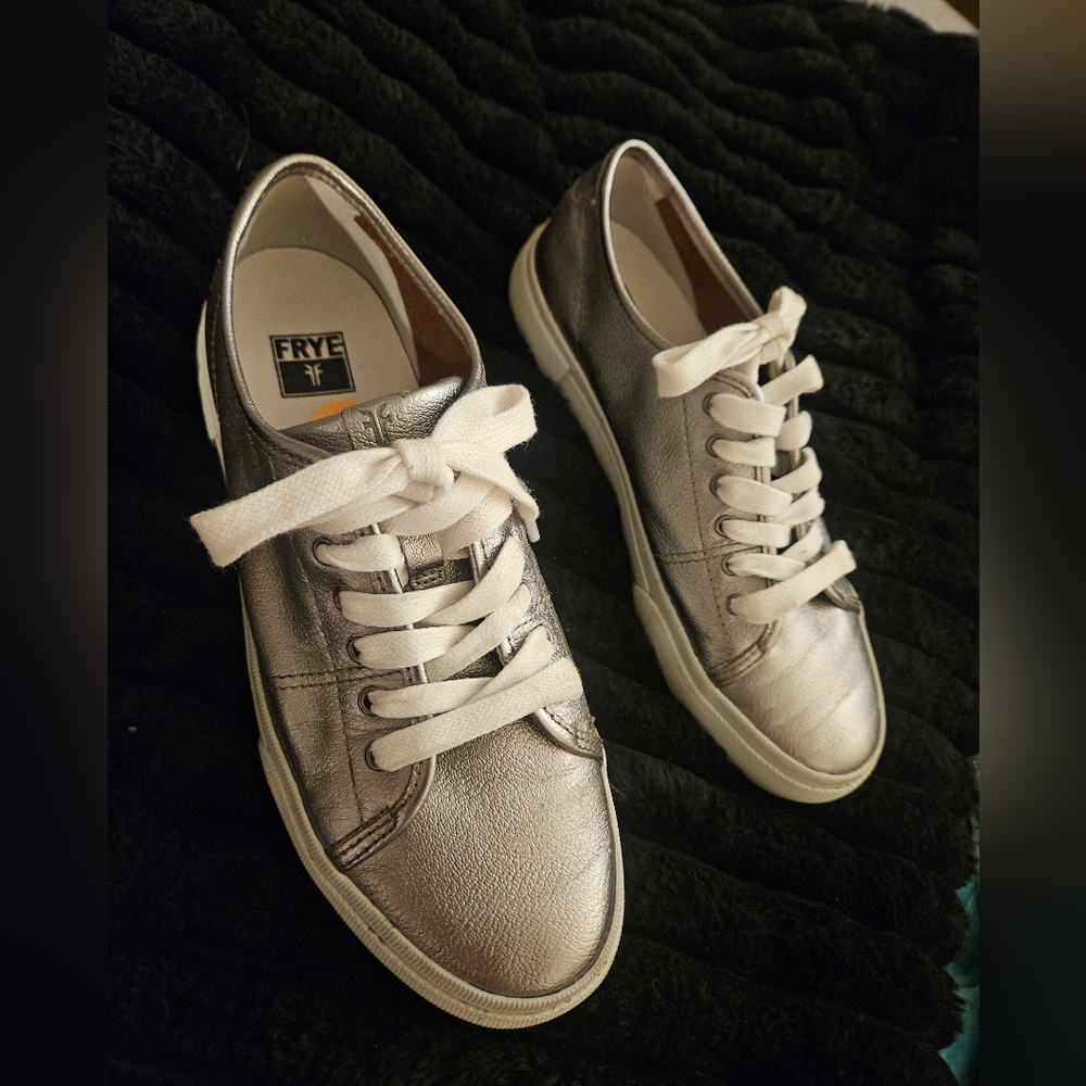 Frye Silver Sneakers